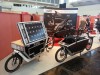 Lastenbike mit E- Unterstützung und Solarzellen